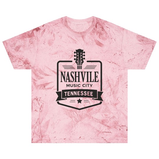 Nashville Music City Guitar Tennessee Blast T Shirts