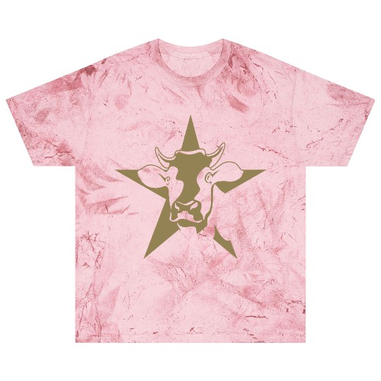 Cow Portrait Farmer Agriculture Minimalist Blast T Shirts