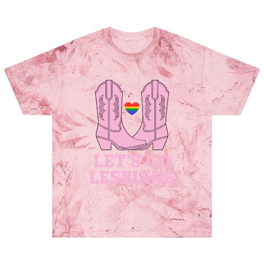 Let’s Go Lesbians Subtle Lesbian Pride Blast T Shirts
