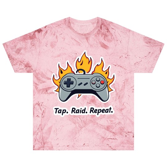 Tap. Raid. Repeat. – Retro Gamer Controller On Fir Blast T Shirts
