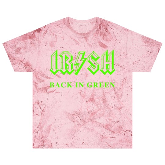 Irish Classic Rock - Back in Green Blast T Shirts