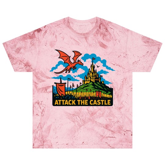Medieval Knight, Wizard and Monster Blast T Shirts