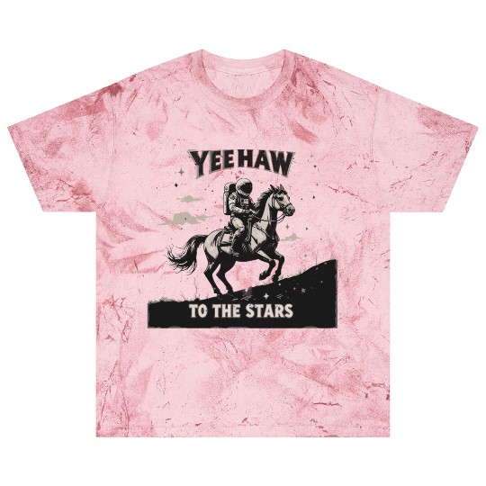 Space Cowboy Yeehaw Blast T Shirts