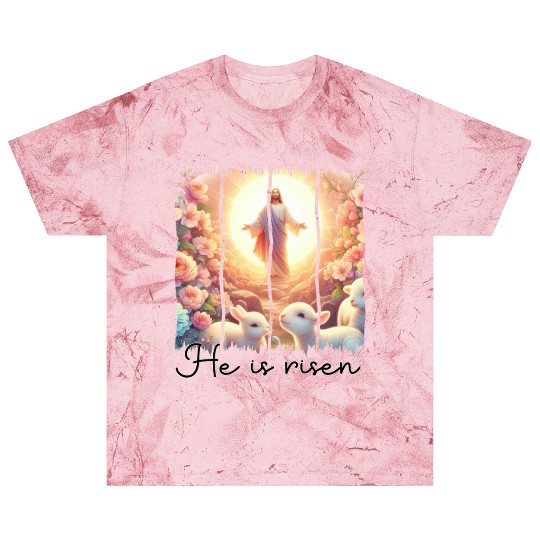 Easter Day Jesus He is risen Blast T Shirts