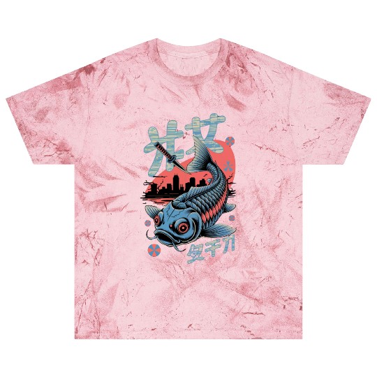 Cyber Koi – Urban Samurai Style Blast T Shirts
