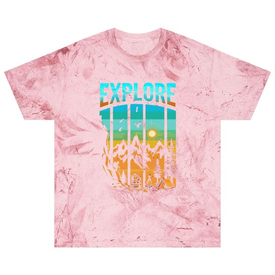 Apex Ascent: Embrace the Untamed Horizon Blast T Shirts