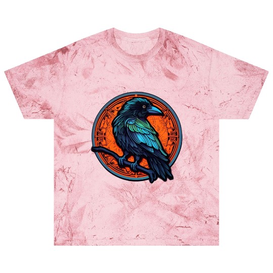 Mystic Raven Mandala – Gothic Bird Art Blast T Shirts
