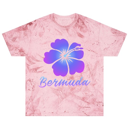 Bermuda Hibiscus Blast T Shirts
