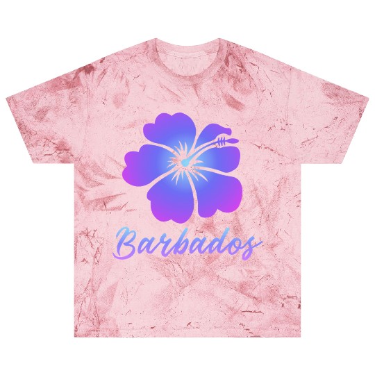 Barbados Hibiscus Blast T Shirts