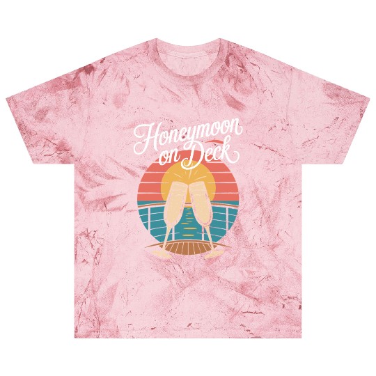 Romantic Cruise Ocean Love Sunset Sail Couples Blast T Shirts