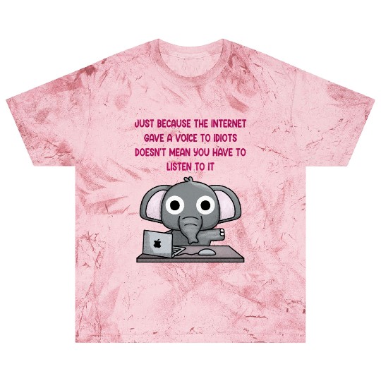Elephant's critique of the internet Blast T Shirts