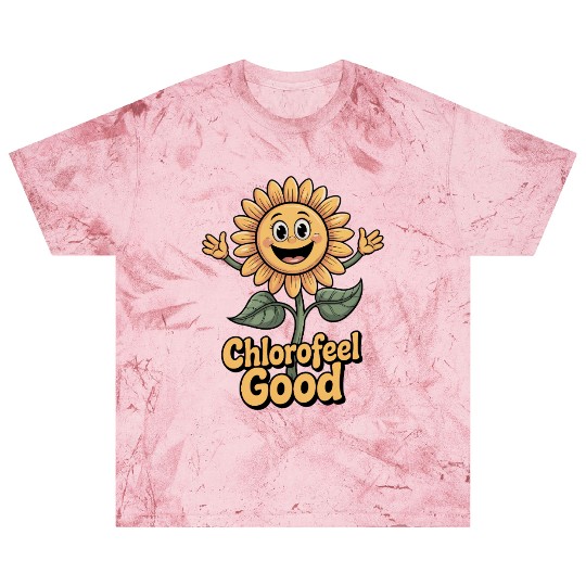Chlorofeel Good Funny Plant Biology Teacher Blast T Shirts