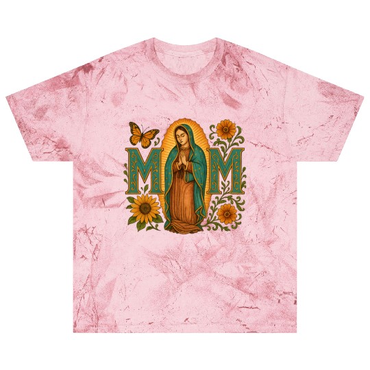 Mexican Mom Mexican Heritage Virgen De Guadalupe Blast T Shirts
