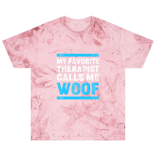 Therapy Dog Lover Psychology Blast T Shirts