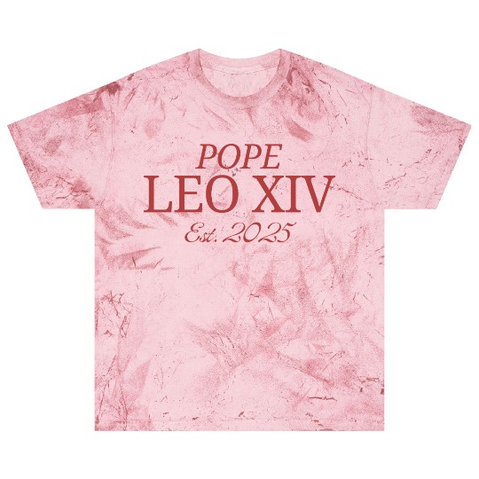 “Pope Leo XIV Est. 2025” Catholic Minimalist desig Blast T Shirts