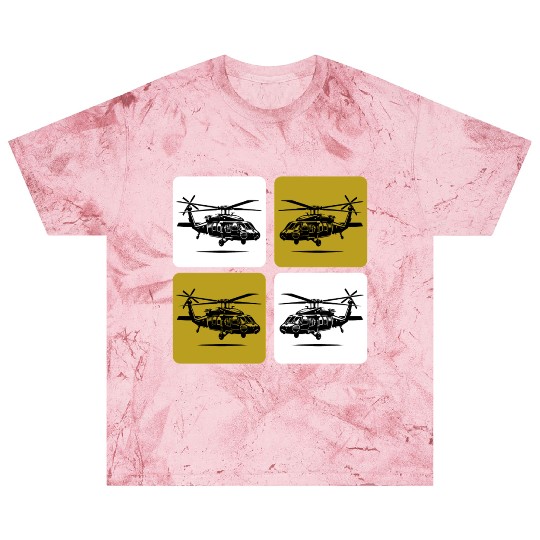 Army Helicopter - Military Fighting Helicopter Blast T Shirts