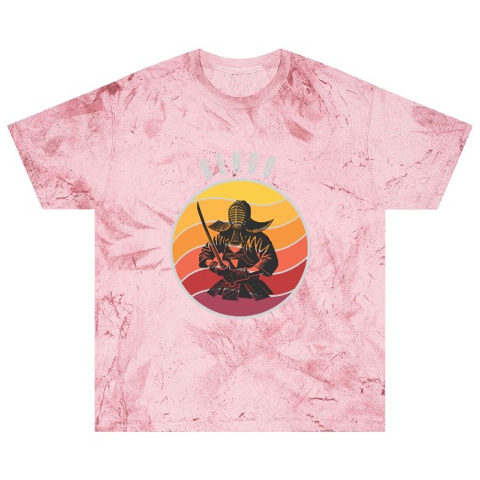 Retro Kendo Samurai Style Blast T Shirts