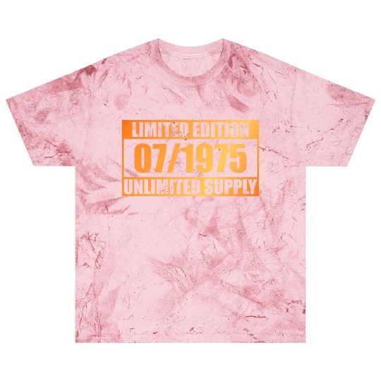 50th birthday Limited Edition - ꝏ Supply 07/1975 Blast T Shirts