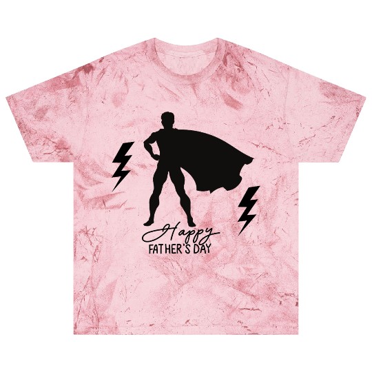 Superhero Dad Silhouette | Father's Day Hero Blast T Shirts