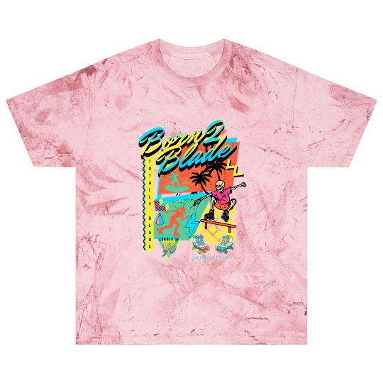 Born 2 Blade 90s Nostalgia Design Blast T Shirts