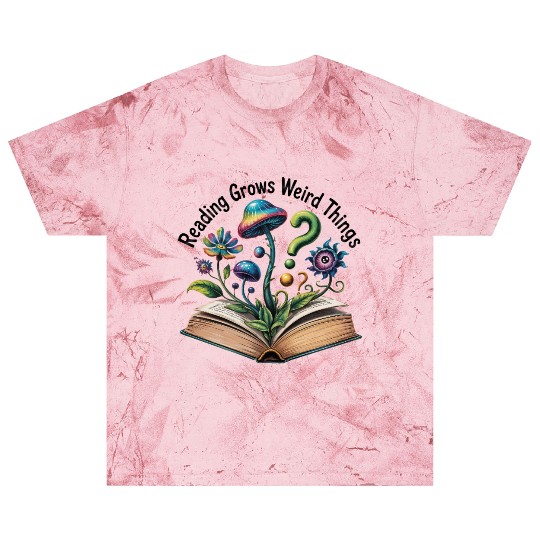Reading Grows Weird Things Psychedelic Mushroom Blast T Shirts