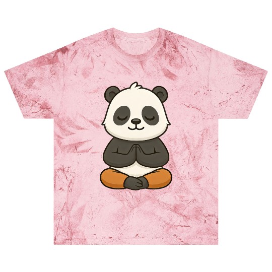 Cute panda yoga meditation relaxation chibi Blast T Shirts