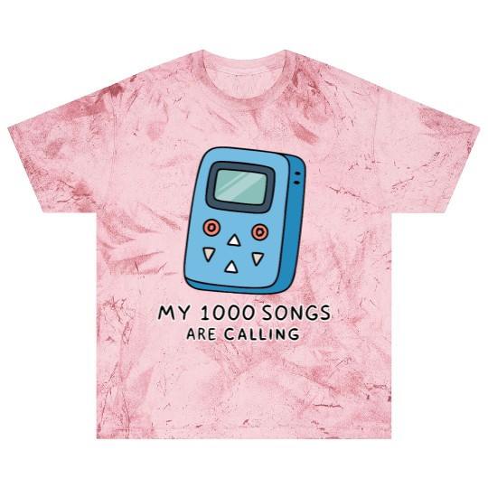 My 1000 Songs Calling MP3 Player 2000s Blast T Shirts