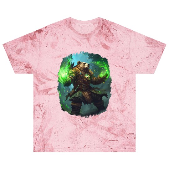 Forest Guardian Channeling Mystic Nature Magic Blast T Shirts