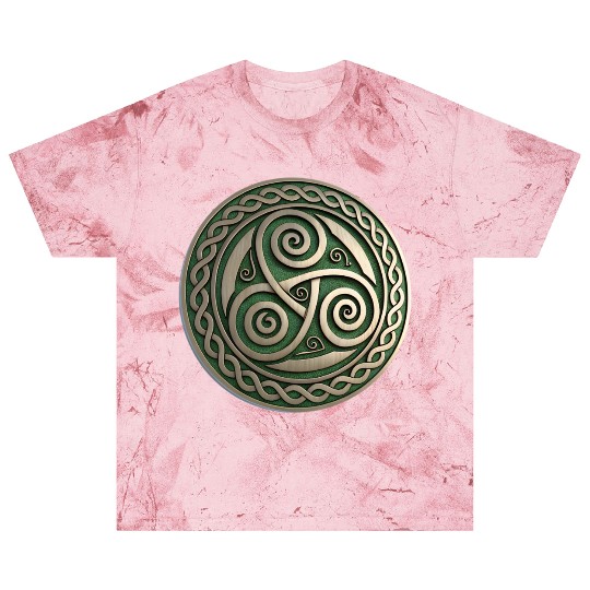 Green Festival Logo Representing Irish Blast T Shirts