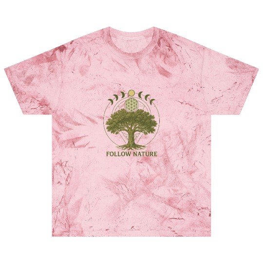 Follow Nature Tree of Life Blast T Shirts