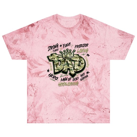 Camo Dad Design Blast T Shirts