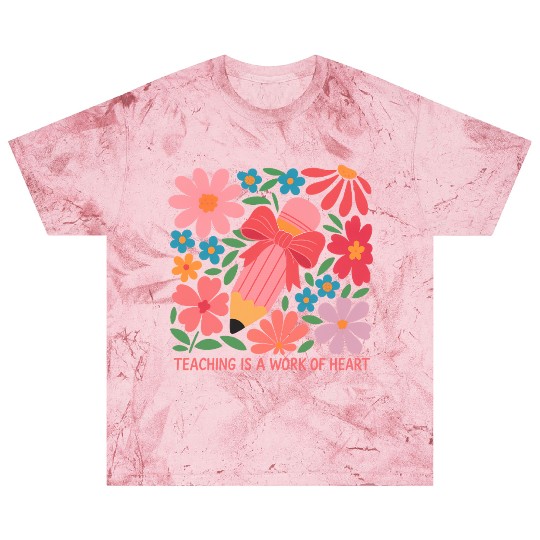 Teaching is a work of heart teacher Blast T Shirts