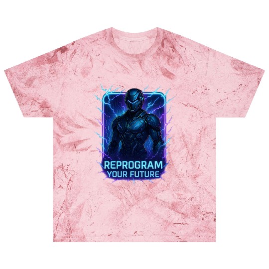 Reprogram Your Future – Futuristic Cyberpunk Robot Blast T Shirts