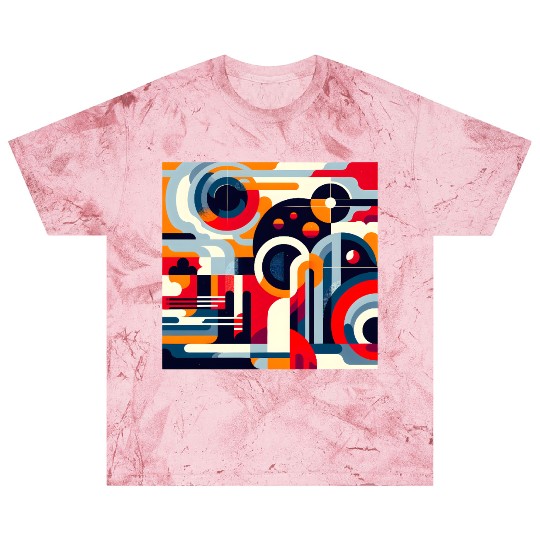 Bold Geometric Art Blast T Shirts