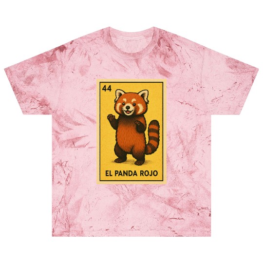 EL PANDA ROJO - THE RED PANDA - LA LOTERÍA Blast T Shirts