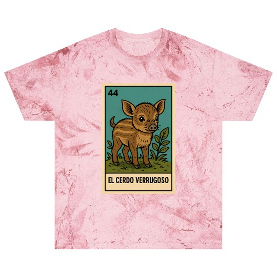 EL CERDO VERRUGOSO - THE WARTY PIG - LA LOTERÍA Blast T Shirts