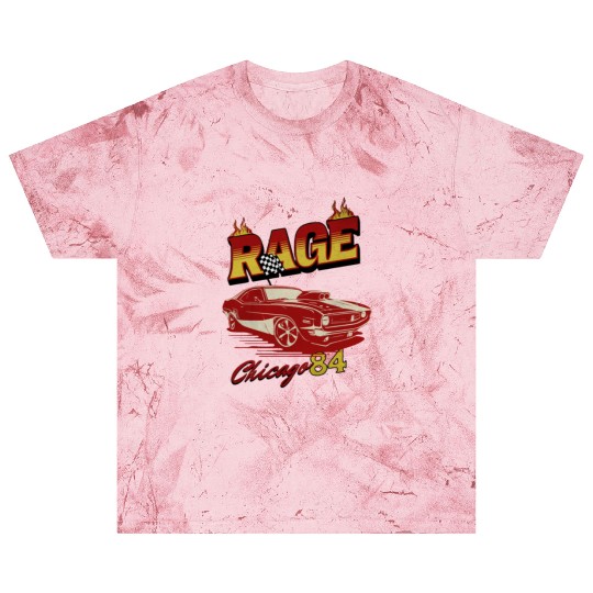 Vintage Rage Chicago 84 Muscle Car Art Blast T Shirts