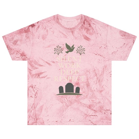 Cemetery Worker Groundskeeper Graveyard Memorial Blast T Shirts