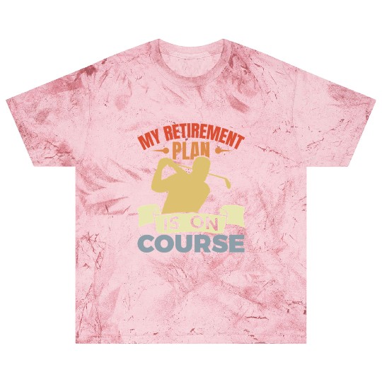 Funny Golfer Retirement Plan Blast T Shirts