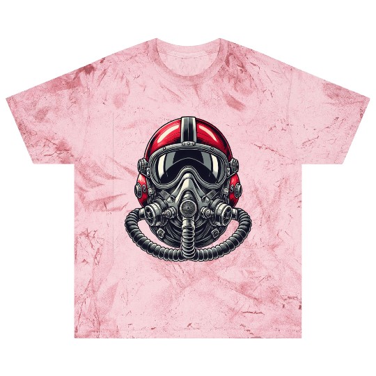 Pilots Helmet Design Blast T Shirts
