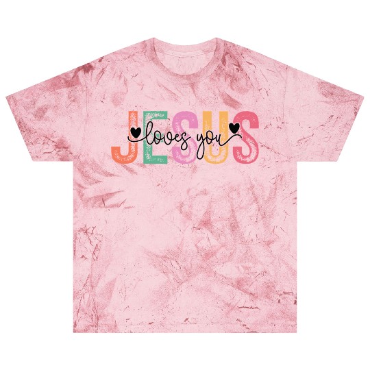 Christian Jesus Loves You Blast T Shirts