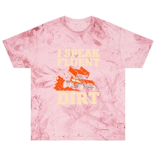 Sprint Car Racing Dirt Track Speed Oval Race Blast T Shirts