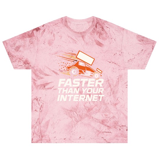 Sprint Car Racing Dirt Track Speed Oval Race Blast T Shirts