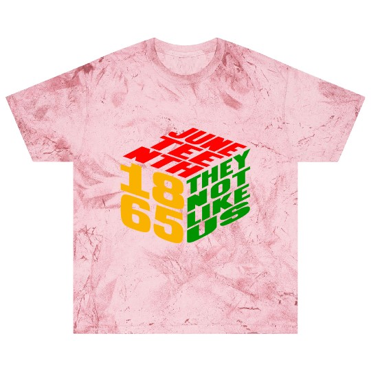Juneteenth They Not Like Us 1865 Blast T Shirts