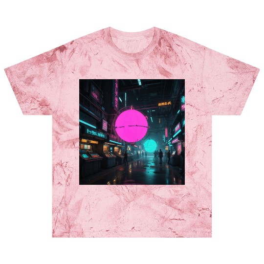 Neon Dreams: Cyberpunk City Nights Blast T Shirts