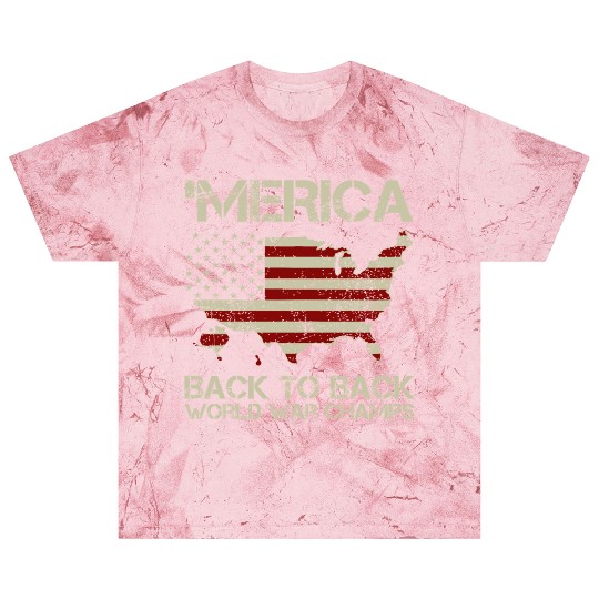 Merica Back to Back Champs Blast T Shirts