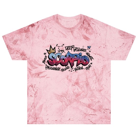 Scorpio Graffiti Zodiac Art Blast T Shirts