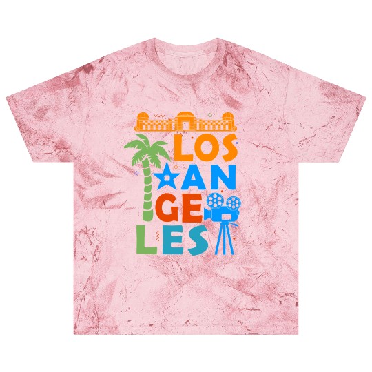 Los Angeles California Men Women Hollywood Blast T Shirts