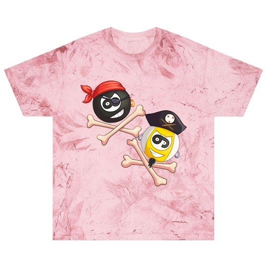 8-ball & 9-ball pirate duo (Pocket) Blast T Shirts