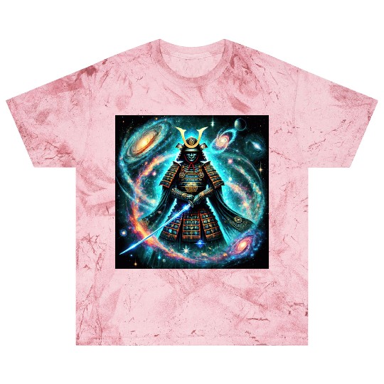 Celestial Samurai Warrior Galaxy Sword Art Blast T Shirts